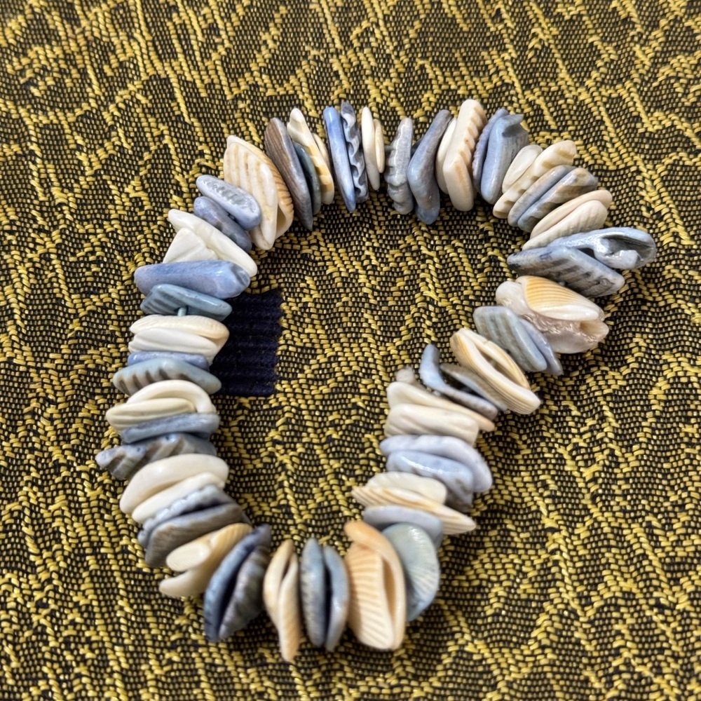 Vintage Hawaiian Blue shell bracelet